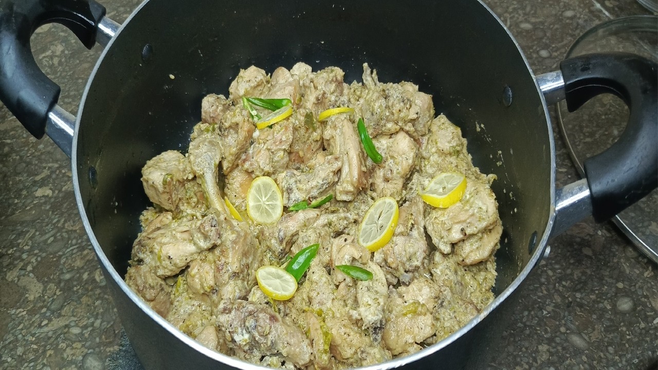 Dawat Special White Chicken Karahi Recipe,White Chicken Recipe by Khadija Plate Passion
