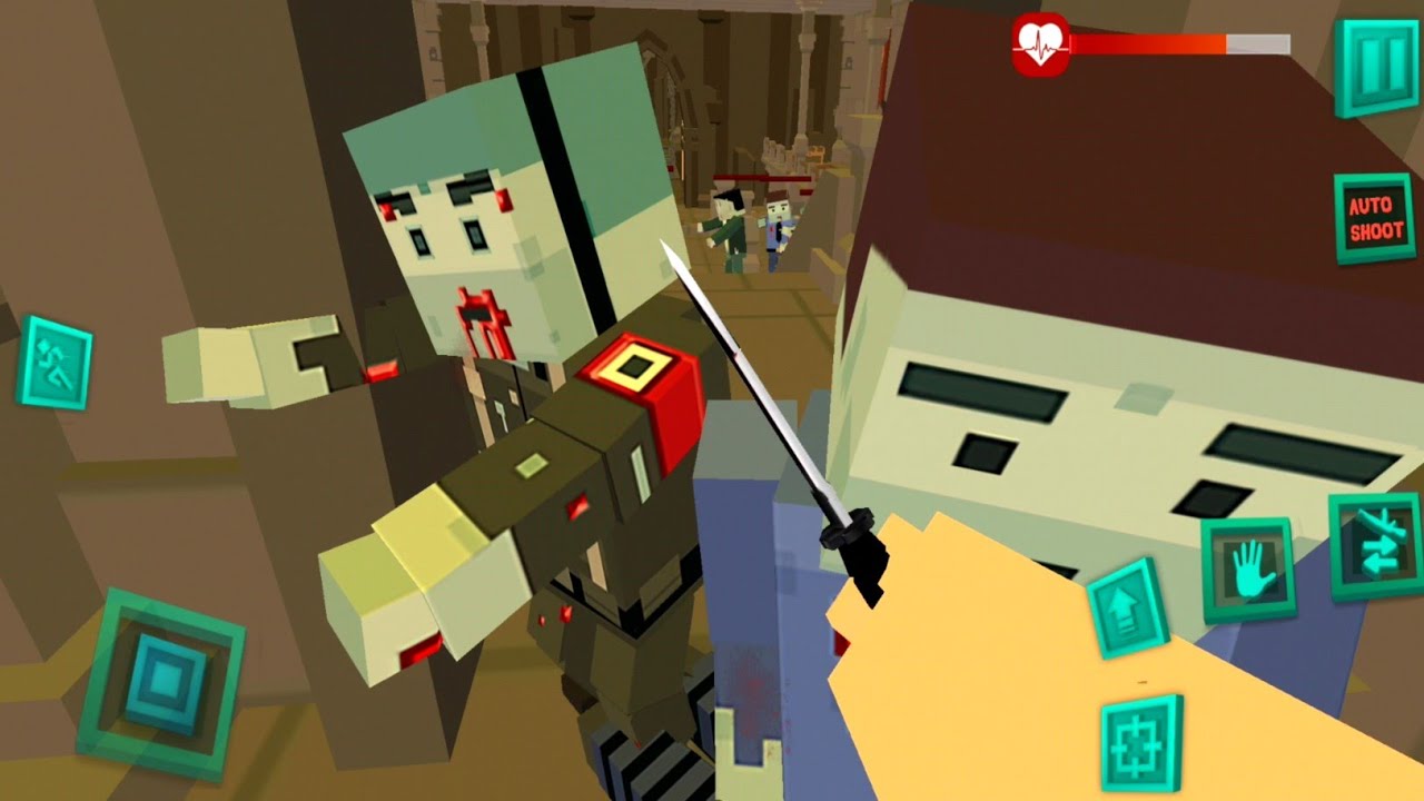 Pixel Survival Dead Zombie City Strike Combat - Android GamePlay FHD.