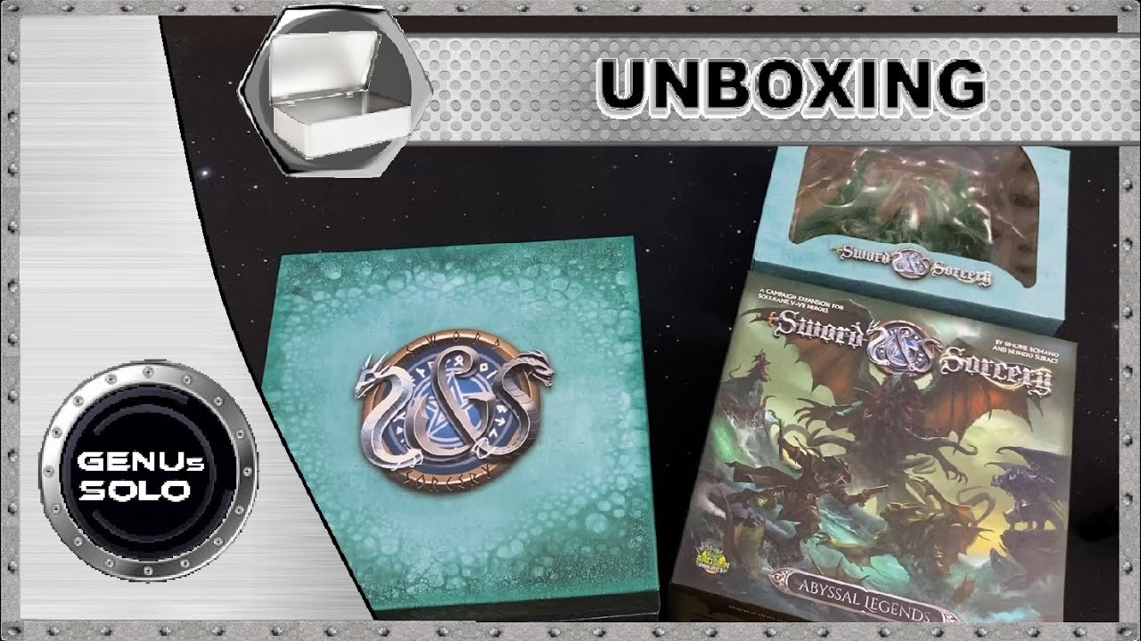 Sword & Sorcery - Abyssal Legends - Unboxing