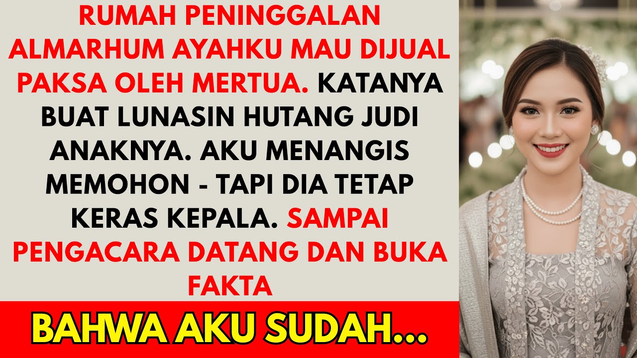 Aku dipaksa mertua menyerahkan warisan orang tua kandung untuk bayar hutang suami - namun yang di...