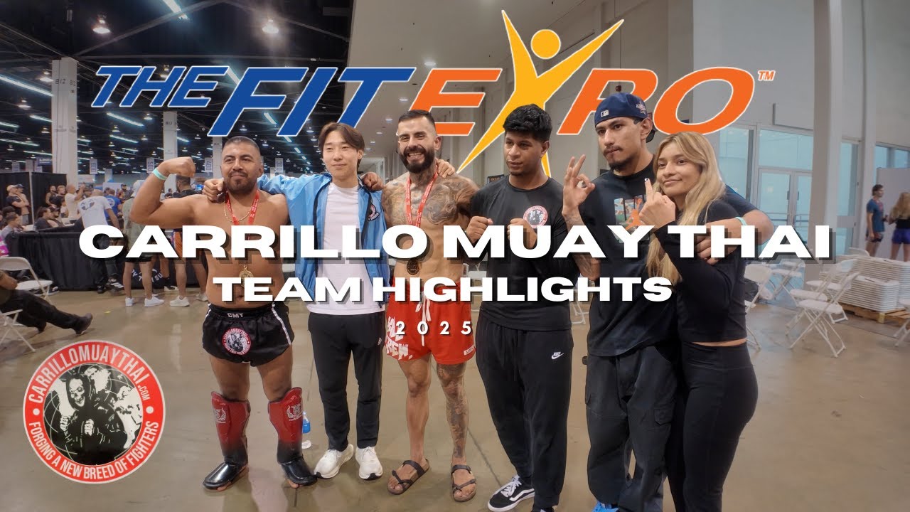 Carrillo Muay Thai Team at FitExpo Anaheim 2025 | Full Highlight Reel