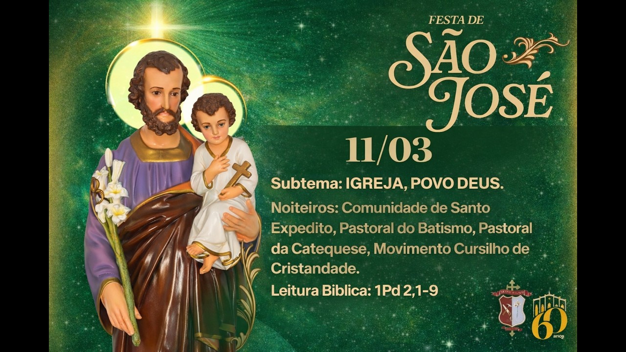 2ª NOITE NOVENA | FESTA DE SÃO JOSÉ 2026