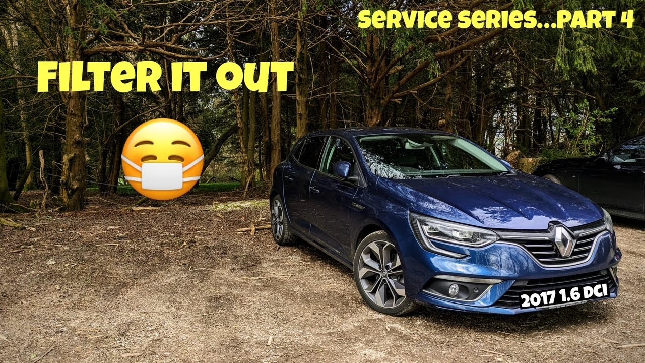 Замена салонного фильтра Renault Megane 4