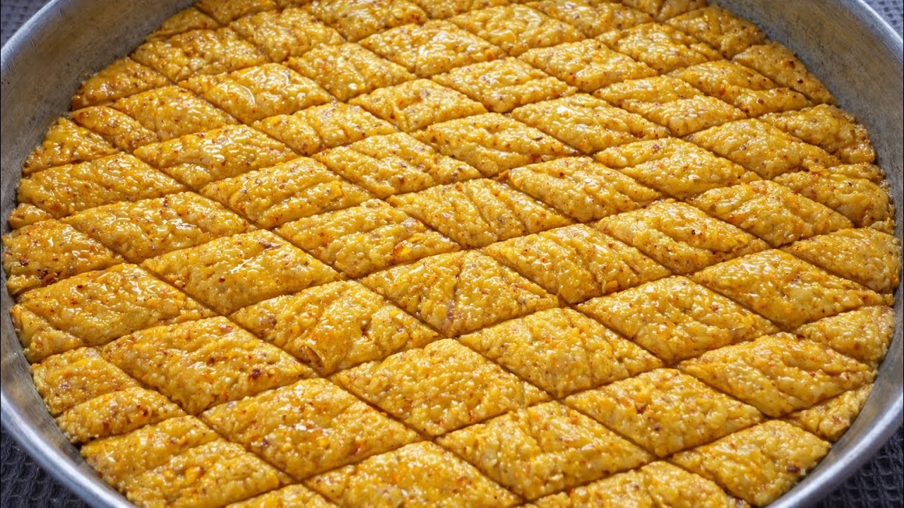 Teker Teker Uğraşmak Yok ‼️KARIŞTIR FIRINA KOY ‼️KOLAY BAKLAVA ‼️