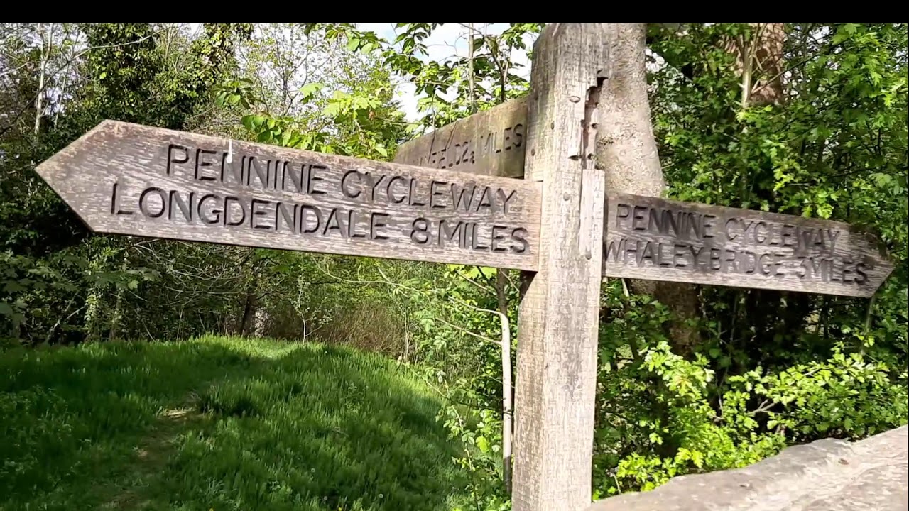 A Walk along the old Railway Line from New Mills to Hayfield. Part 1