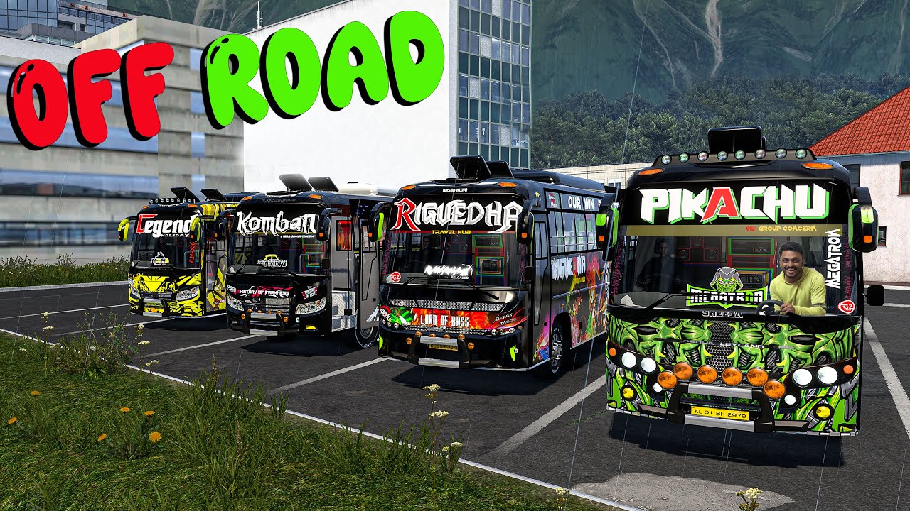 Tamil Nadu Bus Mod + Exploring Off Road On Euro Truck Simulator 2 | LOGITECH G923 | TAMIL GAMEPLAY