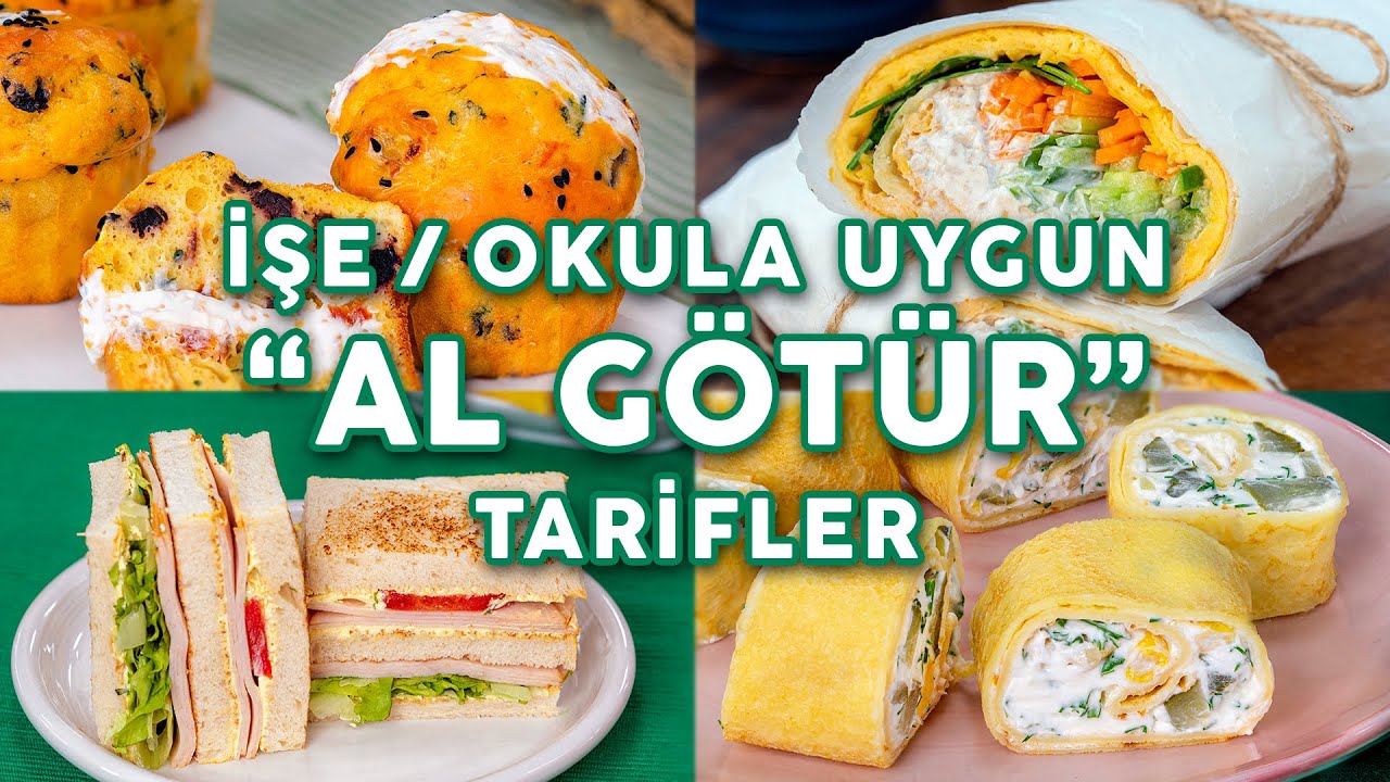4 рецепта на вынос в школу или на работу | Легкие и вкусные рецепты обеда