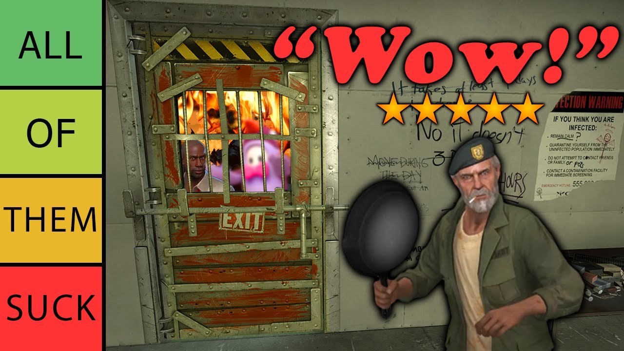 Which LEFT 4 DEAD 1 Safe Room is the ""Best""?