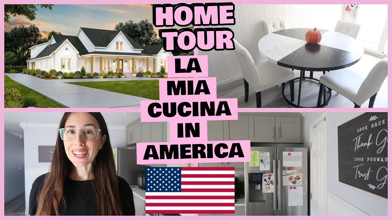 HOME TOUR LA MIA CUCINA IN AMERICA