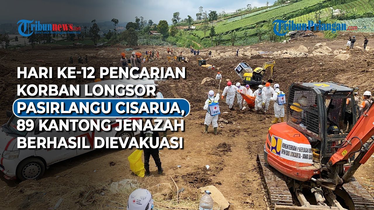 HARI KE-12 LONGSOR CISARUA: 89 Jenazah Dievakuasi, Tim DVI Berhasil Identifikasi 66 Korban