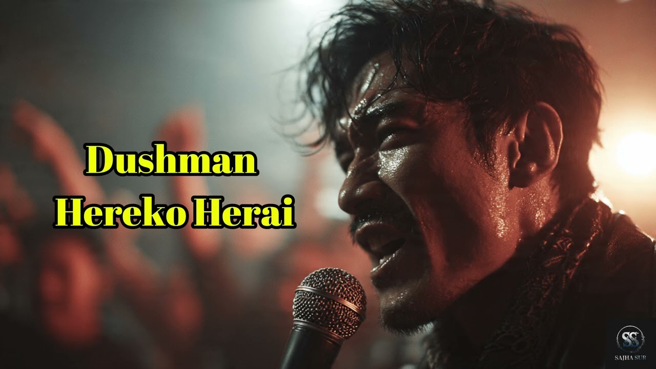 Durgesh Thapa - Dushman Hereko Herai Cover | AI Nepali Rock Cover | Nepali Song | Best Cover