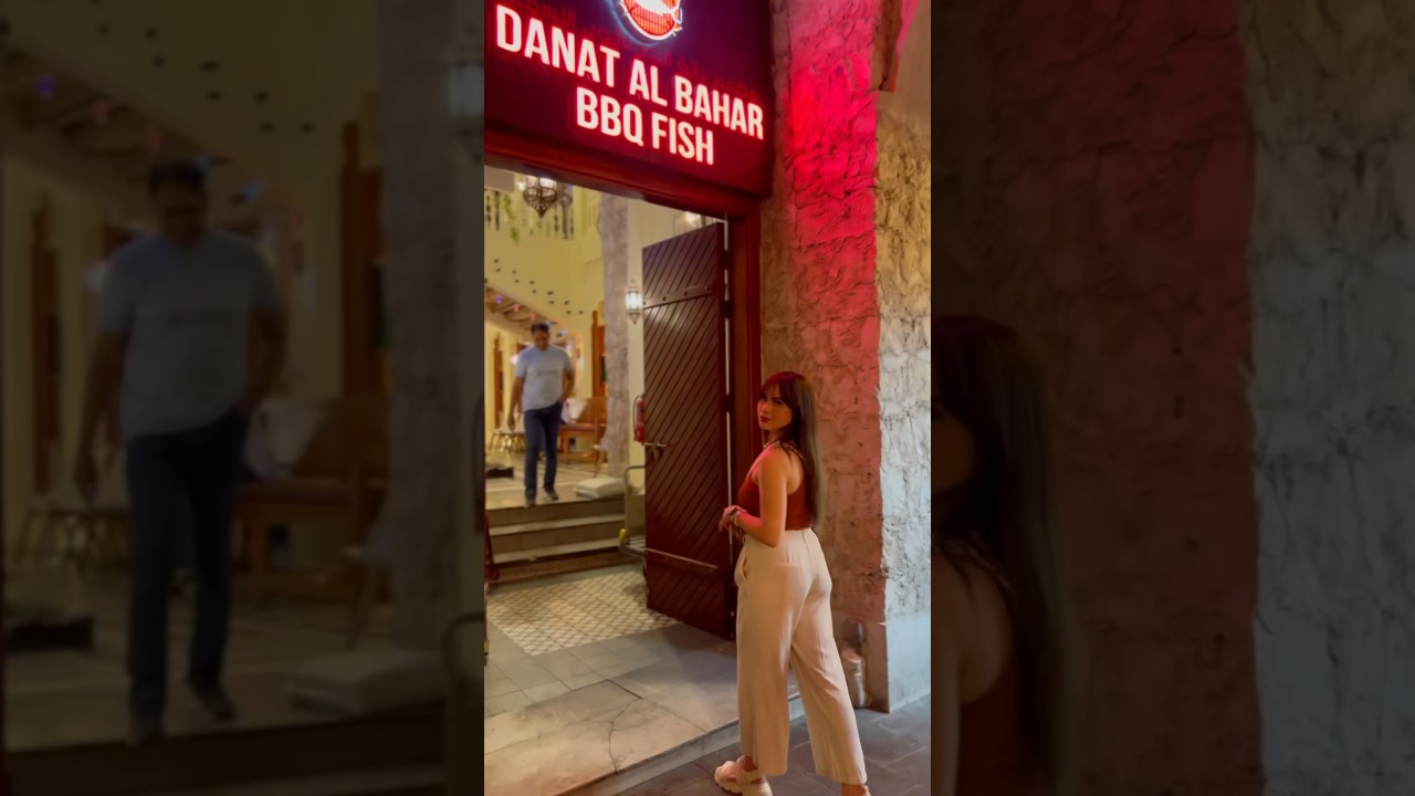 Craving for Seafood Grill in Qatar? Try Danat Al Bahar BBQ Fish 💕 #myglaj #seafood #grill #qatar