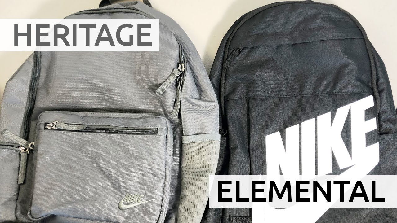 Nike Elemental vs. Heritage Backpack | Which Should You Buy?
