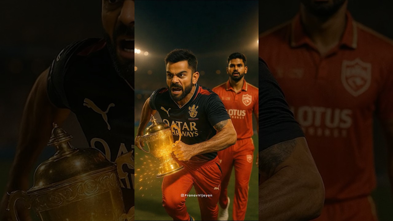 RCB... Champions at last! 🔥🏆#rcb #ipl #ipl2025 #iplfinal #champions #rcbvspbks