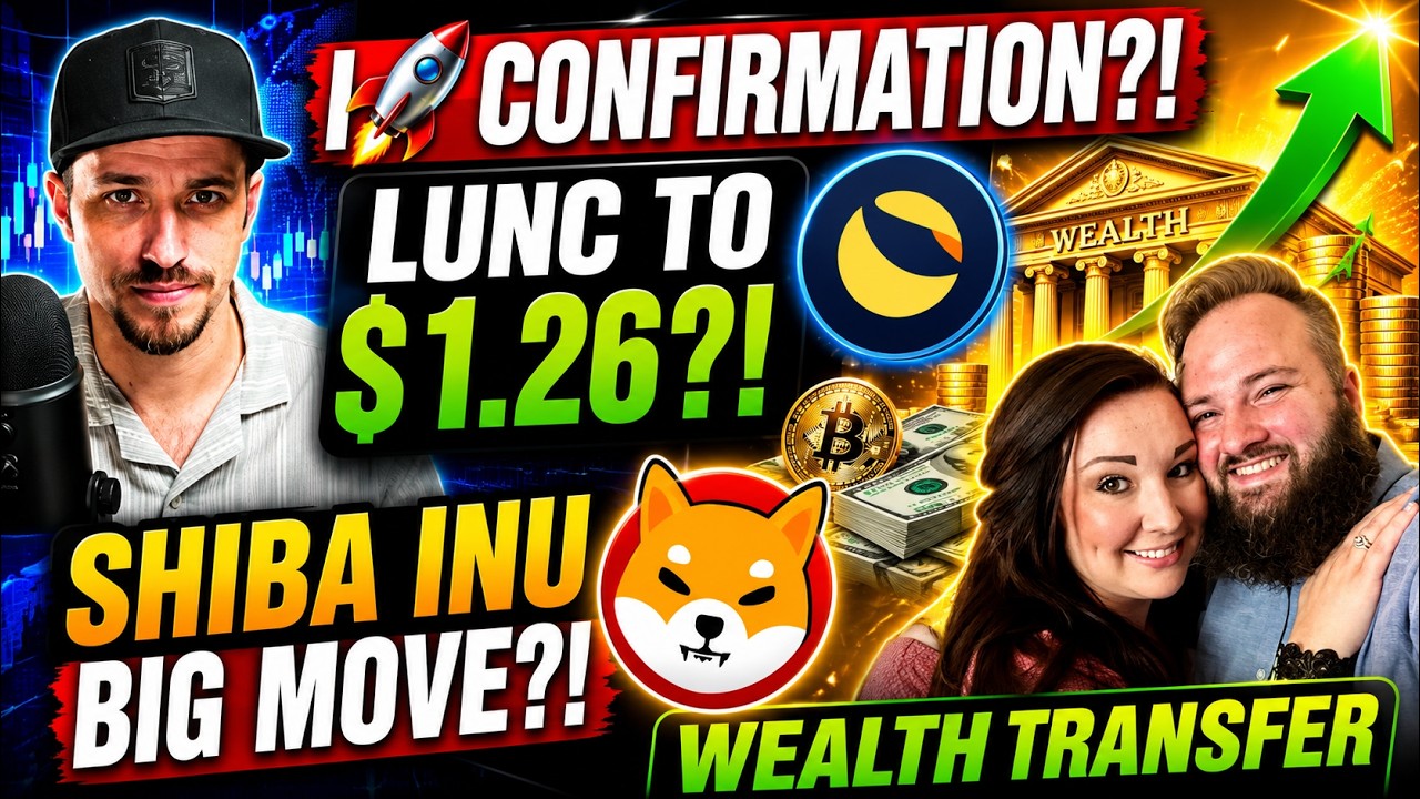 🚀 Подтверждение?! LUNC до $1.26?! Большой скачок Shiba Inu?! Передача богатства уже здесь?! Проро...
