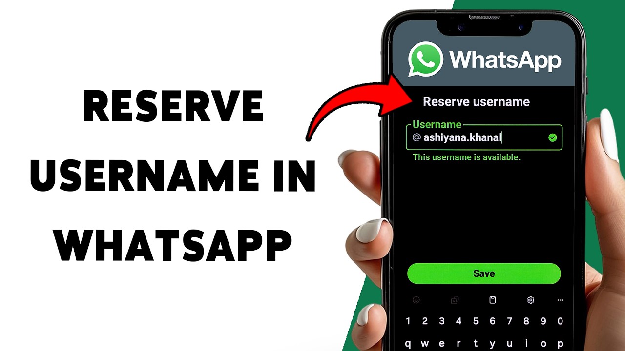 Как зарезервировать имя пользователя в WhatsApp | Создание имени пользователя WhatsApp 2026