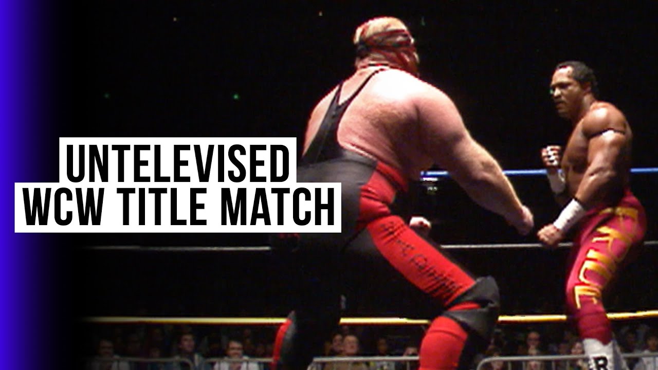 UNTELEVISED FULL MATCH: Vader vs. Ron Simmons in WCW Title rematch