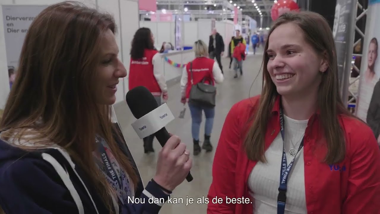 Emmely deed mee aan Ondernemer retail op Skills The Finals!