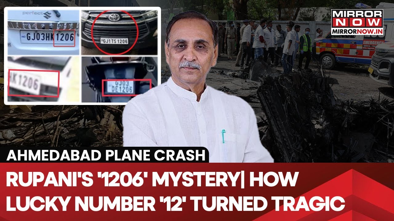 Ahmedabad Plane Crash: Ex-Gujarat CM Vijay Rupani's Mysterious Connection With 'Number 12' And Death