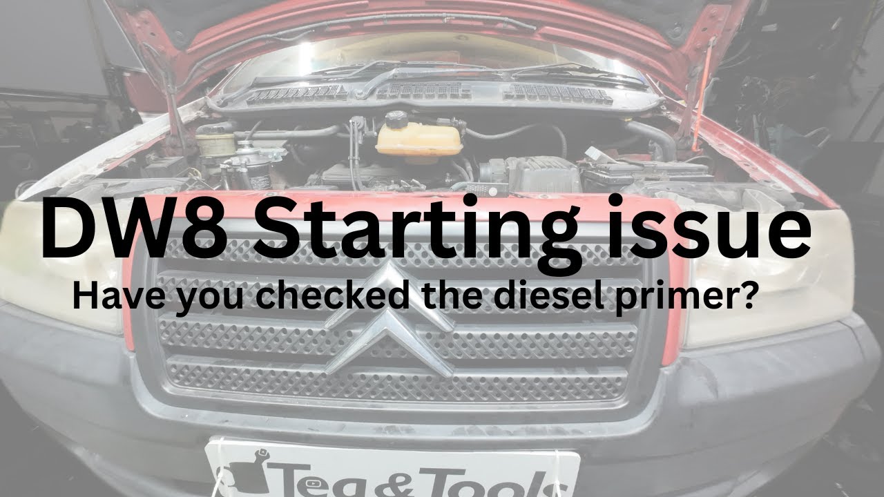 Citroen dispatch / Peugeot expert / Fiat Scudo DW8 1.9D cold start problem issue
