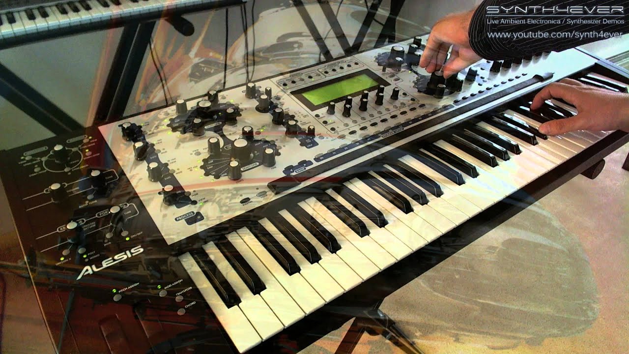 ALESIS ANDROMEDA A6 - Ambient Chillout / Space Music  【SYNTH DEMO】
