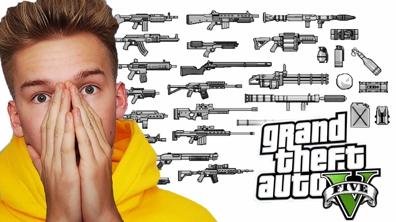 GTA V - KILL z KAŻDEJ BRONI CHALLENGE! 🔫