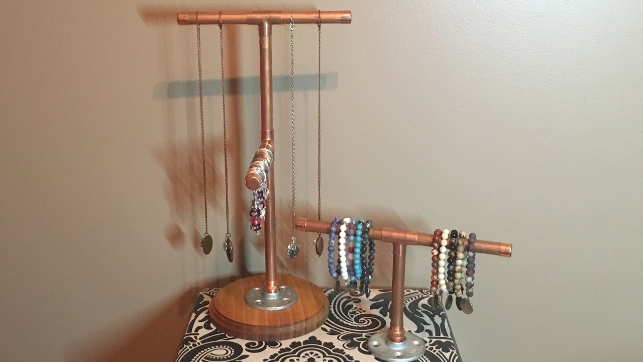 DIY Copper Jewelry Stand