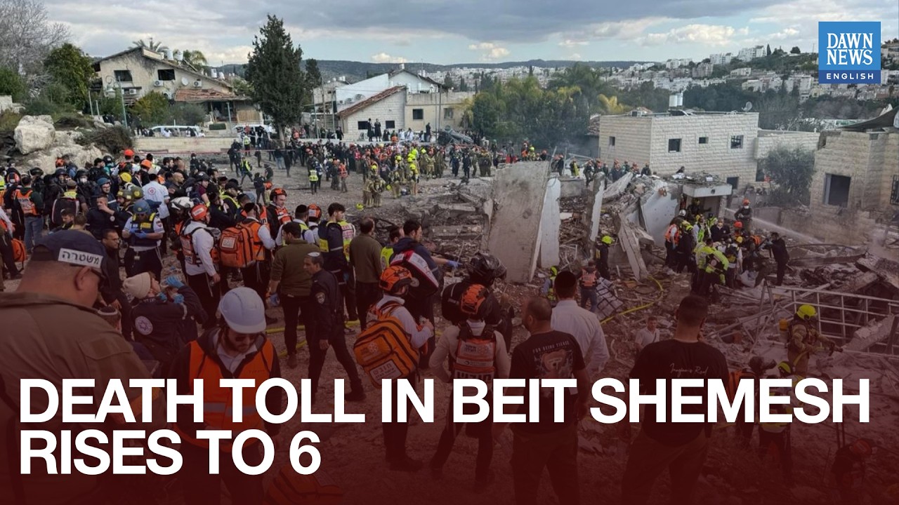Breaking News: At least 6 killed in Iranian missile attack on central Israel’s Beit Shemesh city