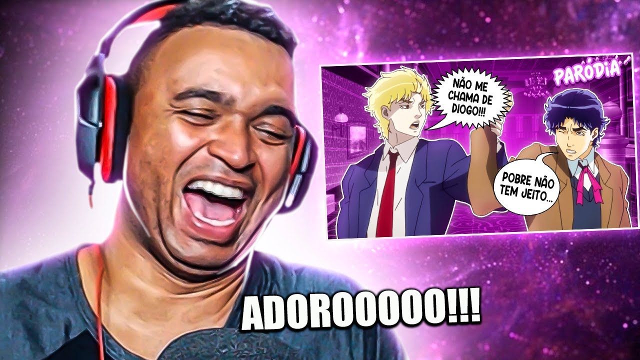 REACT | [repost] VIDA DE RICO X VIDA DE POBRE (JOJO PARÓDIA REDUBLAGEM) - Voice Makers