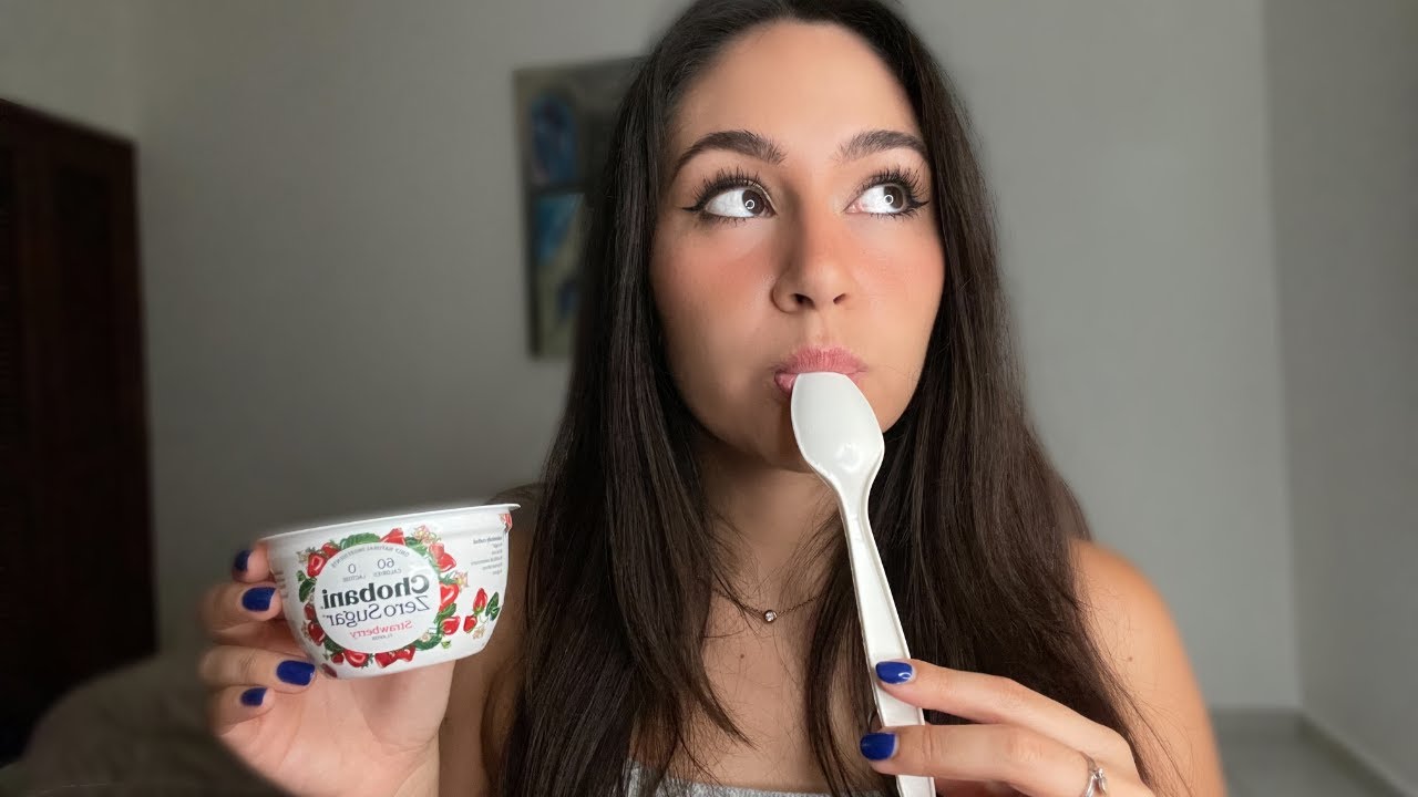 ASMR COMIENDO YOGURT - MOUTH SOUNDS