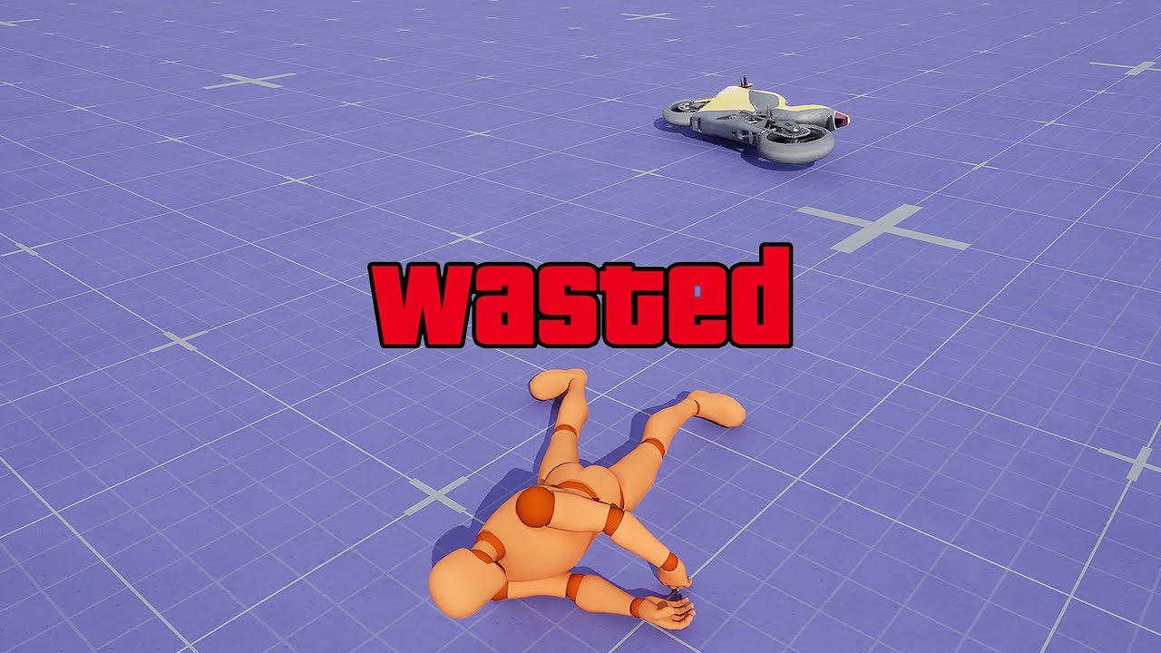 Unreal Engine Tutorial: Ragdoll Motorbike Crash on Collision #5