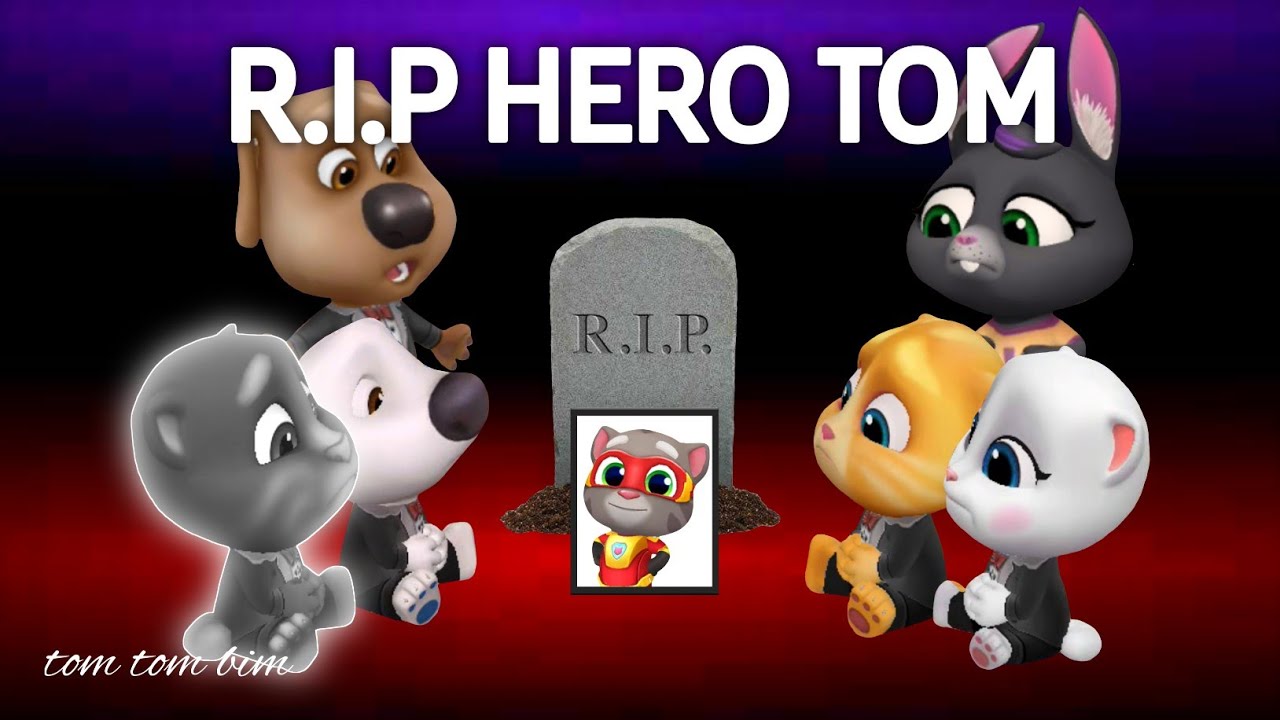 My Talking Tom Friends - R.I.P HERO TOM - GOODBYE HERO TOM - Talking Tom Hero Dash 270126 #1