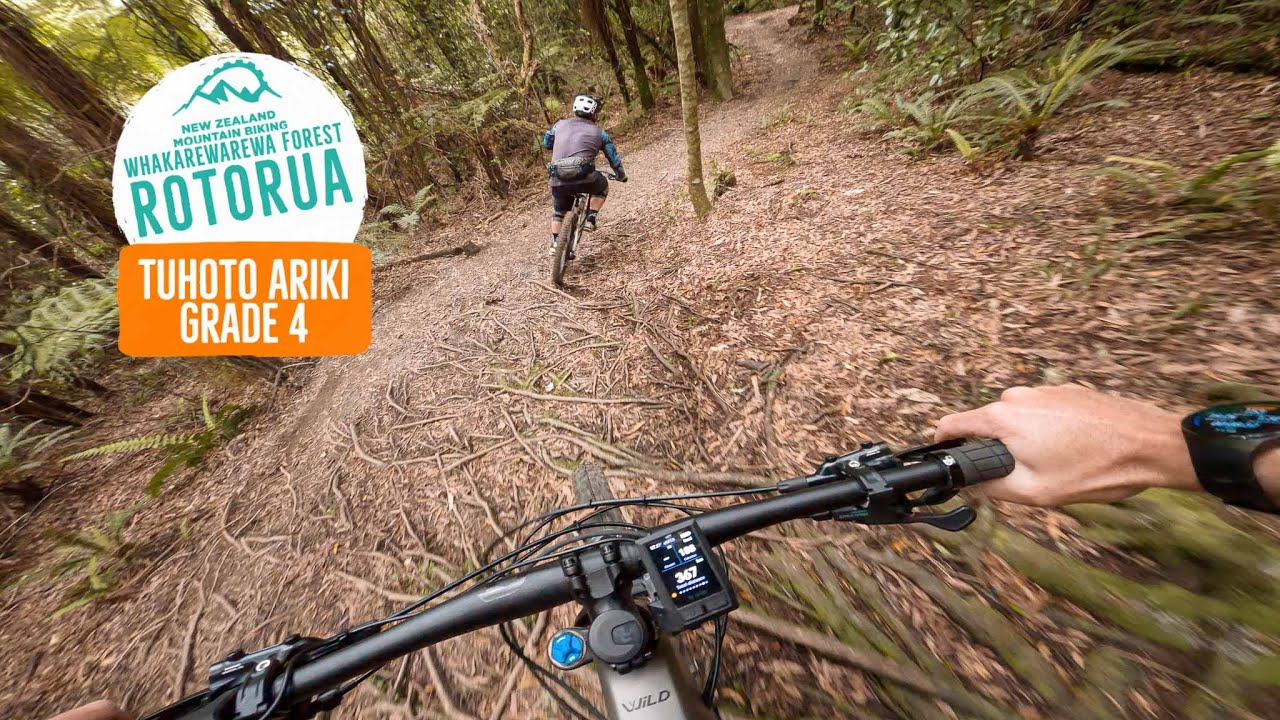 eBikes were made for this! Tuhoto Ariki, Rotorua
