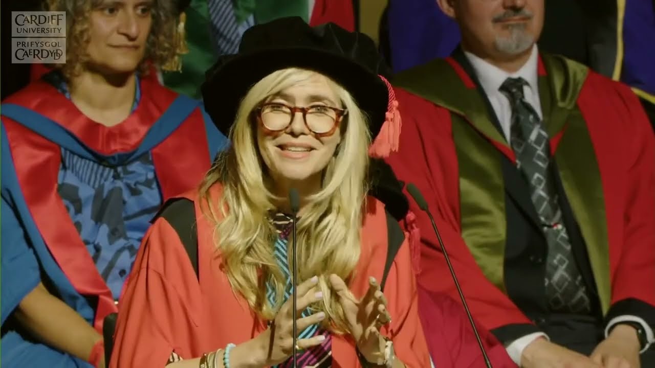 Emma Barnett talks Cardiff University and becoming an Honorary Fellow