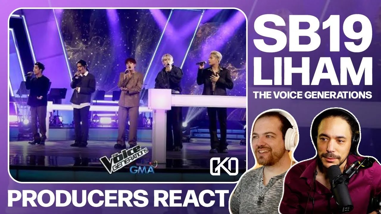 PRODUCERS REACT [ARCHIVE] - SB19 LIHAM Performance at The Voice Generations Reaction