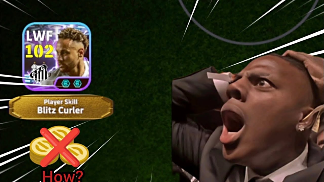 Finally Neymar Jr free blitz curler 💀 he can stop scoreing 