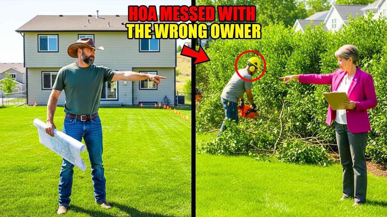 Член ТСЖ Карен срезала мои живые изгороди, пока меня не было — они все это время росли на моей зе...