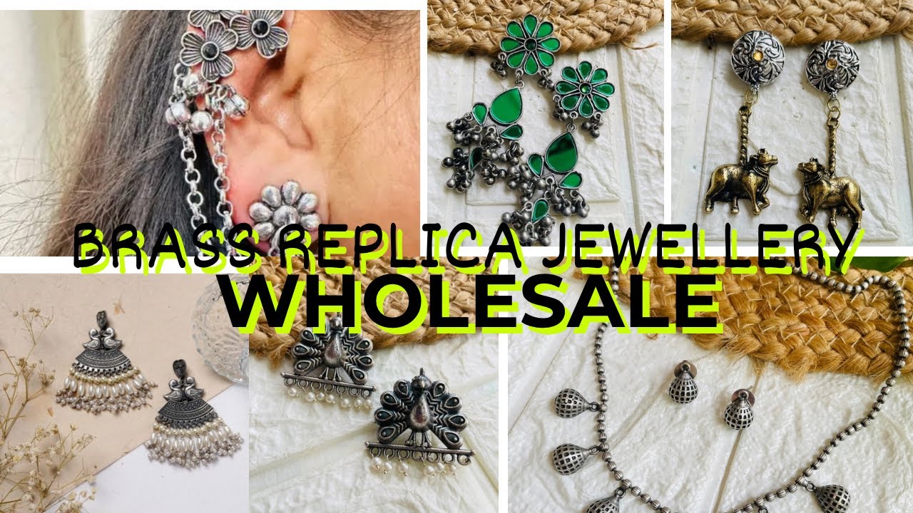 New Brass Silver Replica Jewellery Wholesale market in Kolkata/Ranchi | Instagram Trending @Givame