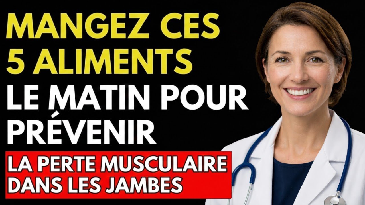 Seniors : Mangez ces 5 aliments le matin pour pr&eacute;venir la perte musculaire des jambes