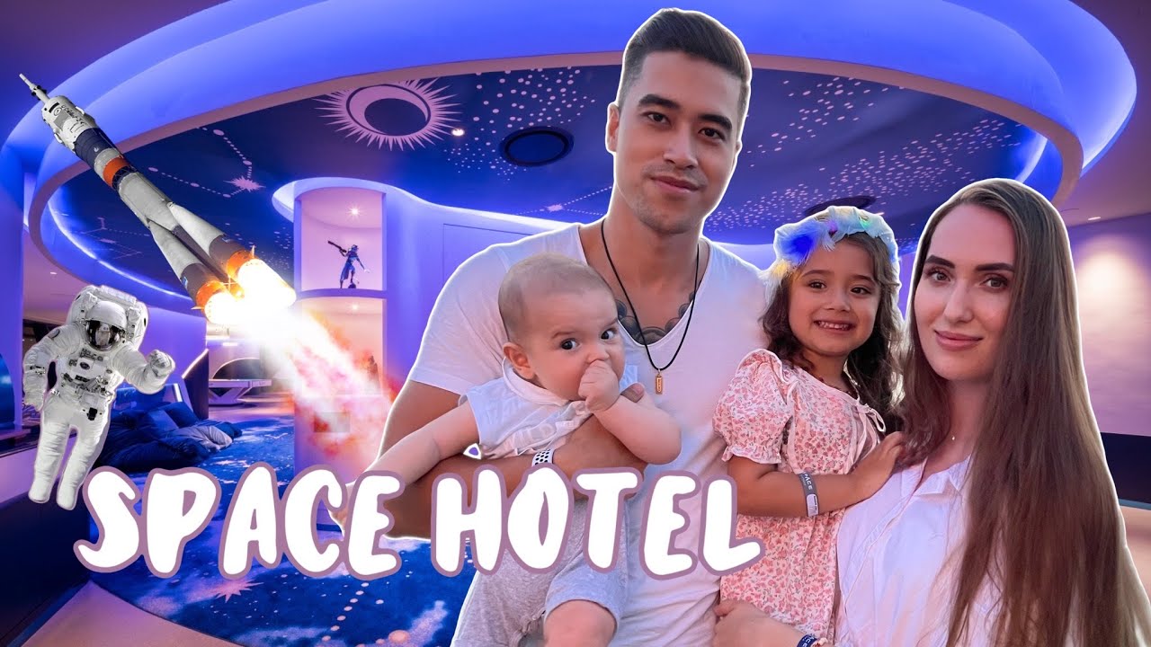 WE CHECKED IN TO A SPACE HOTEL | Our family holidays in Pattaya | Grande Centre Point SPACE