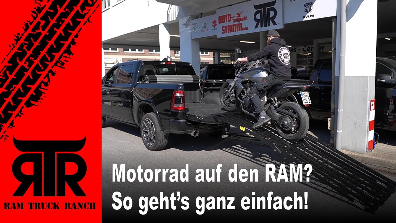 Corona Update und neue Auffahrrampe für Motorräder - RTR - RAM Truck Ranch