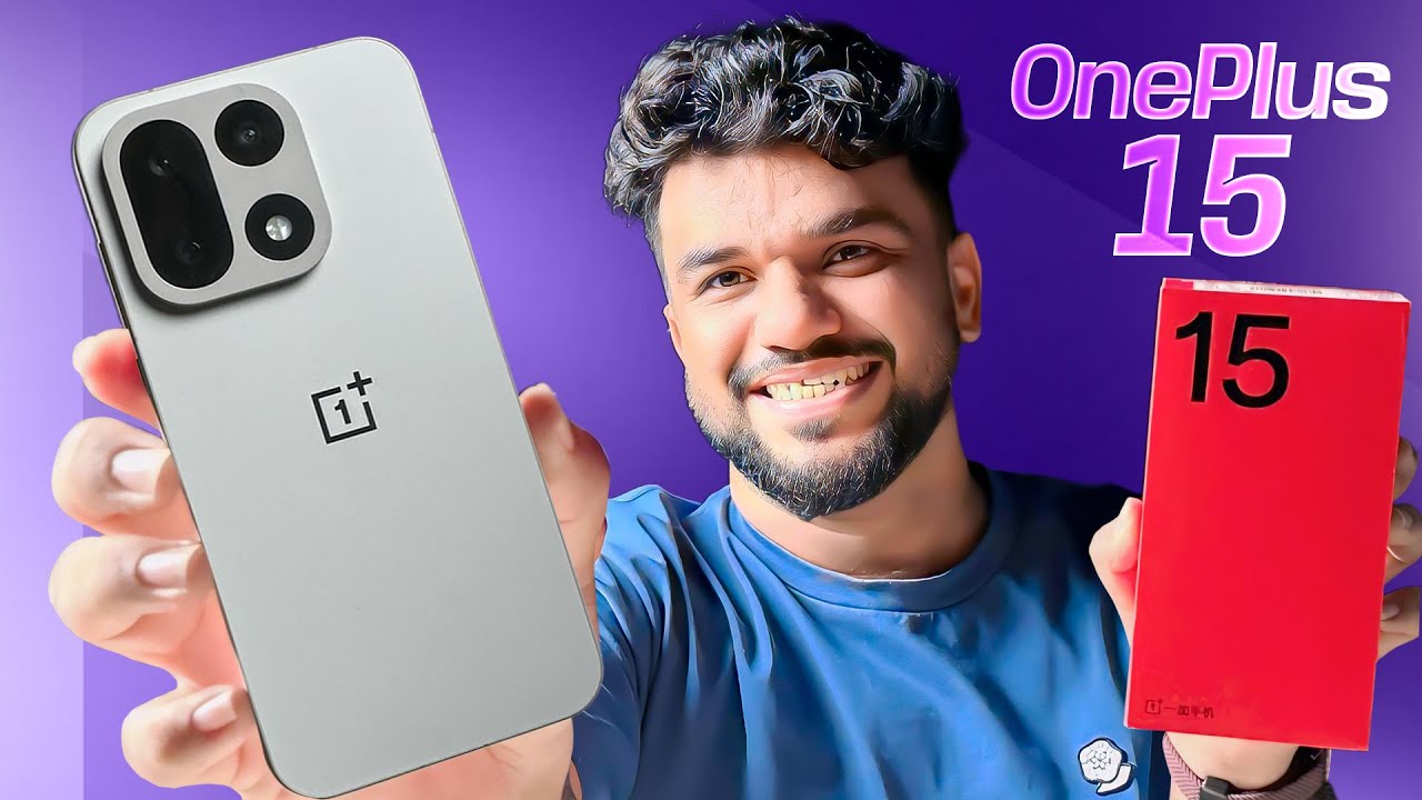 Oneplus 15 Unboxing. Bekaaar Camera