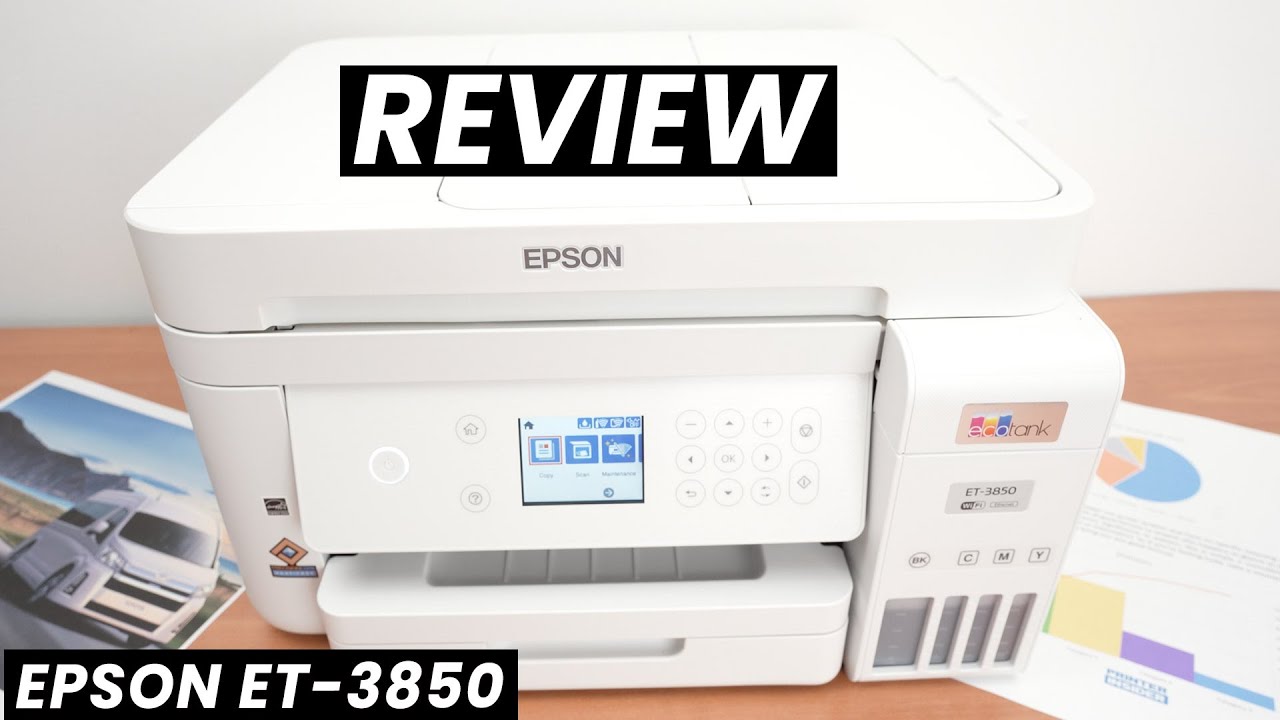 Review Of the Epson EcoTank ET-3850 Printer : Pros and Cons