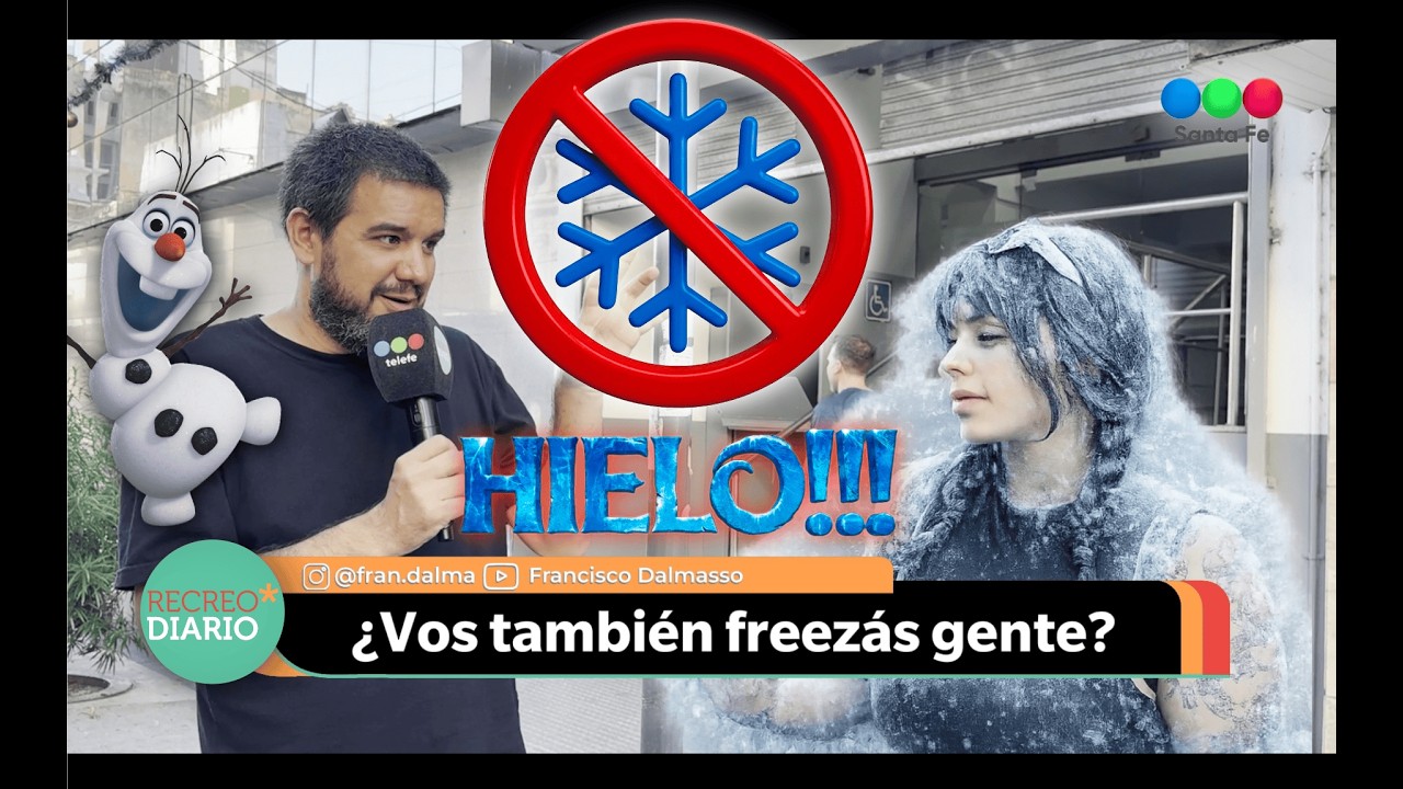 ¿A quién freezás? / Nota Telefé - Recreo Diario / Francisco Dalmasso