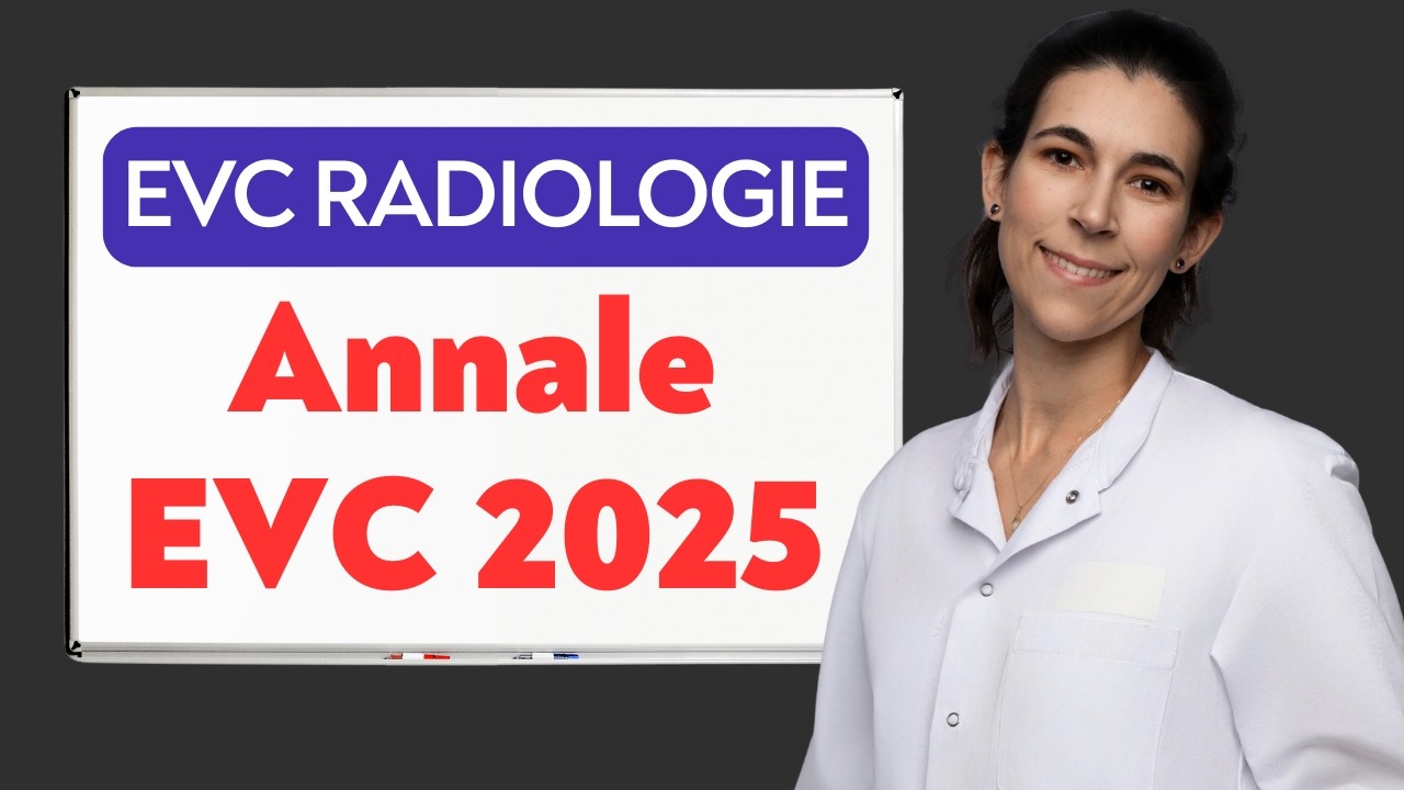 EVC Radiologie : Correction de l'annale 2025