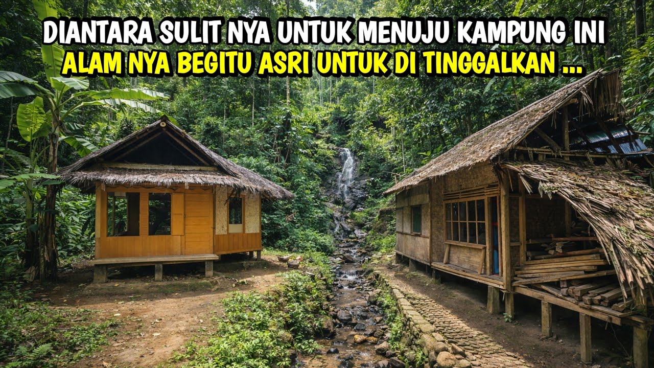 Bagaimana Bila Anda Tinggal Disini... Air Melimpah Di Mana Mana, Ada Curug, Pegunungan Dan Pesawahan
