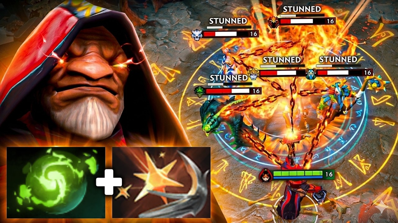 WARLOCK MUST BE DELETED FROM THIS GAME🔥🔥🔥43 Kills One Shot | Dota 2 Gameplay
