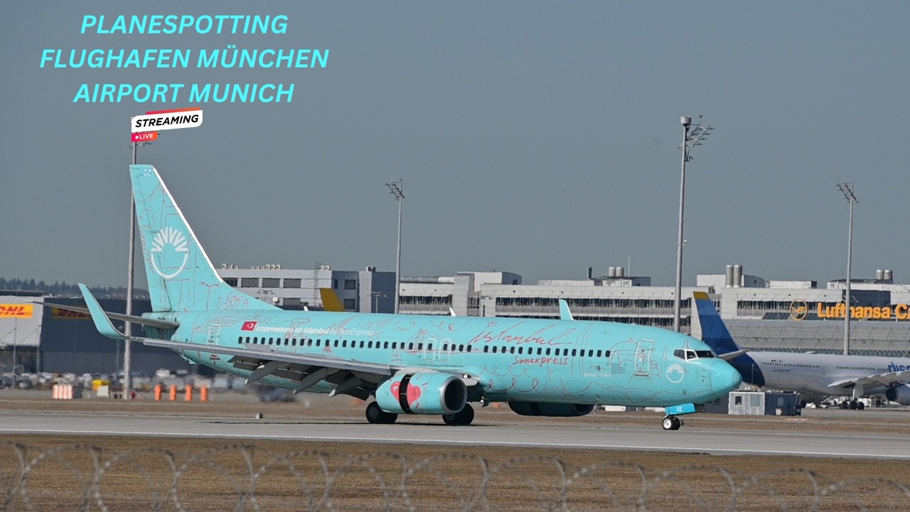 Live Planespotting München  Airport 28.02.26 #live #livestream #aviation