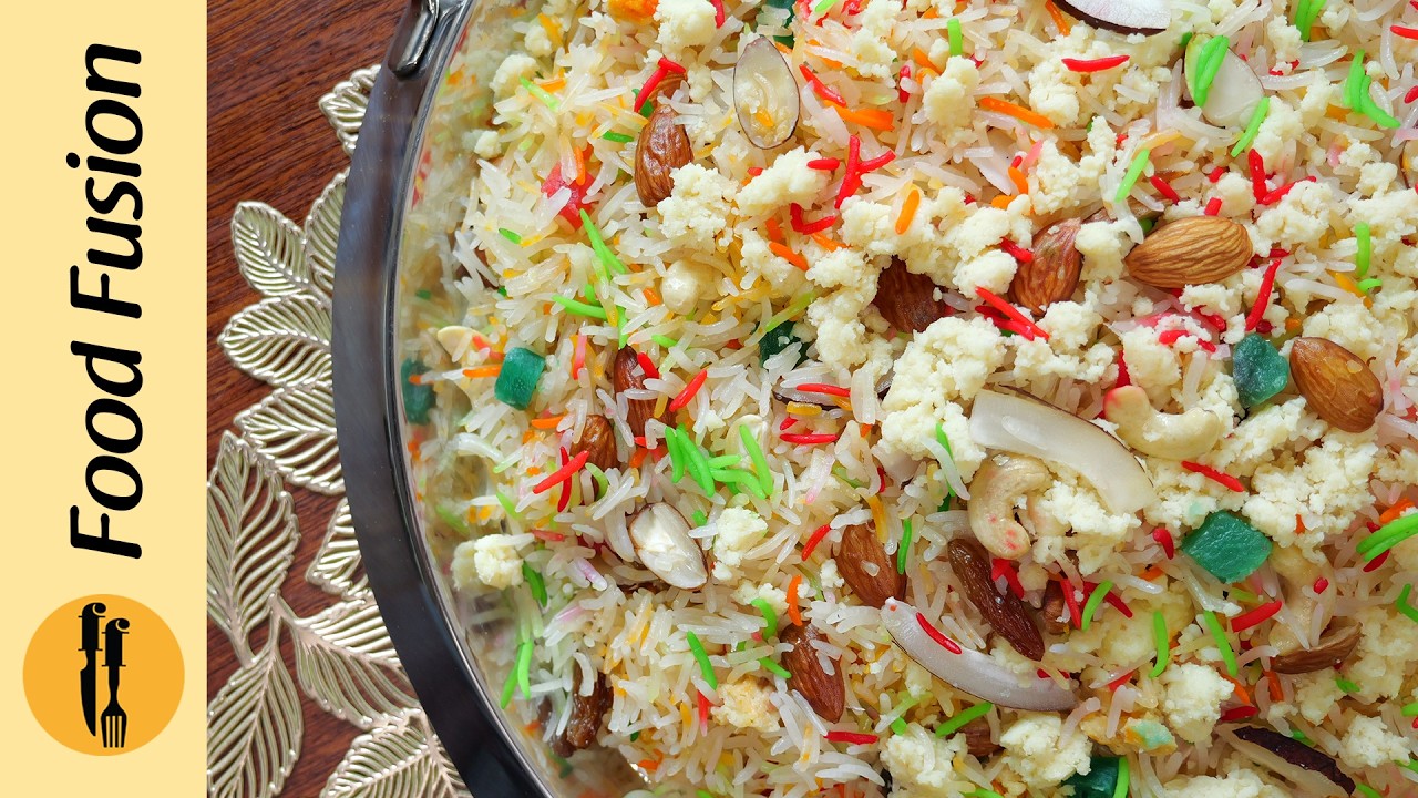 Meethay Chawal с рецептом риса хойя/мава от Food Fusion (специальное предложение к празднику Ид)