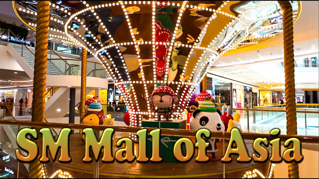 Überwintern auf den Philippinen - Teil 58 - MALL OF ASIA - zweitgrößtes Einkaufszentrum der Welt...